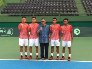 Ari Fahresi Petenis Termuda Asal Sampang Perkuat Tim Piala Davis Indonesia