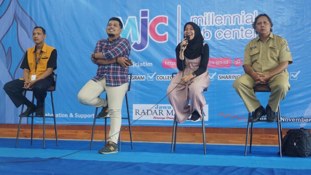 Jadi Pembicara di MJC, Musaiyana Berbagi Pengalaman Dengan Generasi Millennial Madura