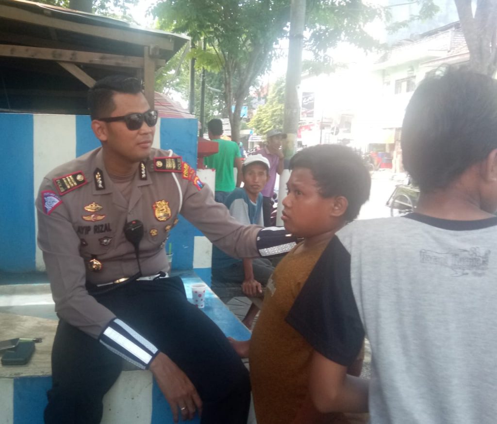 Satlantas Polres Sampang Jaring 2 Pengendara Anak di Bawah Umur