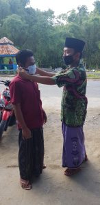 Pemdes Jelgung Bagikan 7.000 Masker Ke Warganya