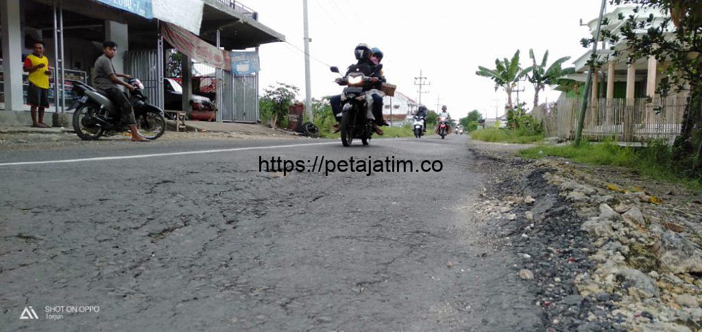 Dianggarkan Rp 2 M, Proyek Tambal Sulam Jalan Provinsi di Sampang Dinilai Terlalu Minim