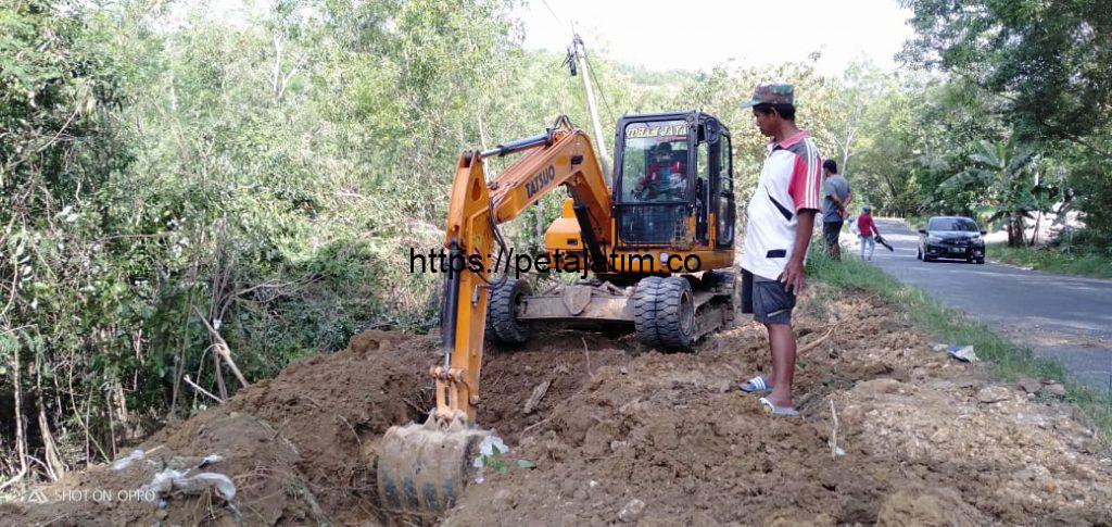 PU Bina Marga Jatim Ingatkan Proyek Swakelola Tebing Jalan di Desa Pandiyangan Jangan Dikerjakan Asal Jadi