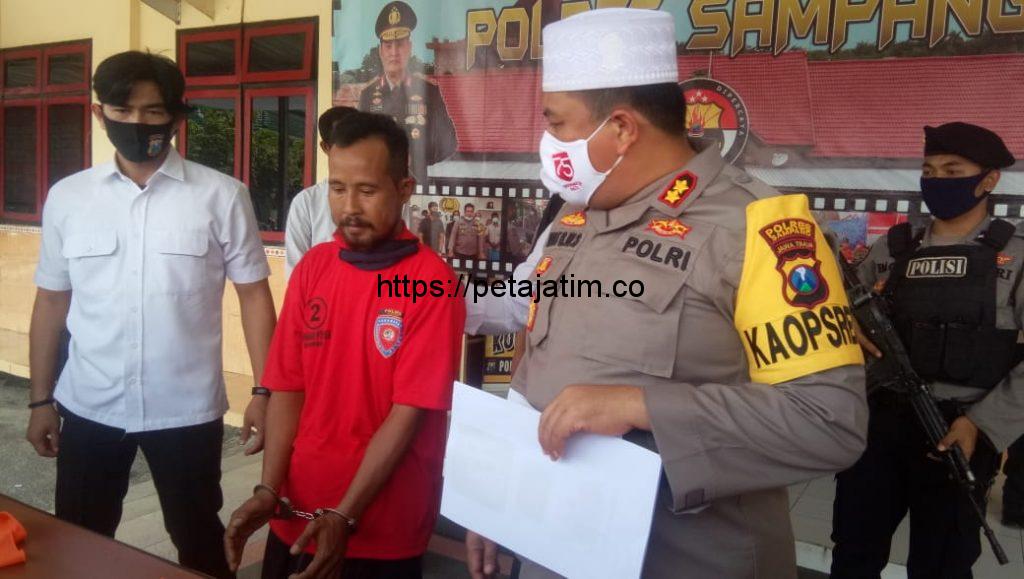 DPO Tersangka Pembunuhan Isu Santet di Sokobanah Berhasil Dibekuk Polisi