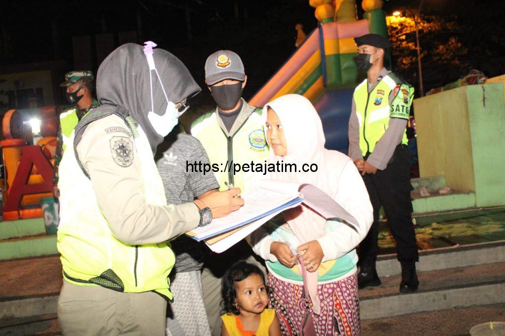 Polres Bangkalan Kembali Sisir Warga Tak Pakai Masker Dan Tindak Tegas Pelanggar Protokol Kesehatan