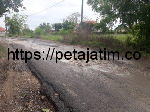 Jalan Poros Desa Dulang Rusak Parah, Butuh Perhatian Pemkab Sampang