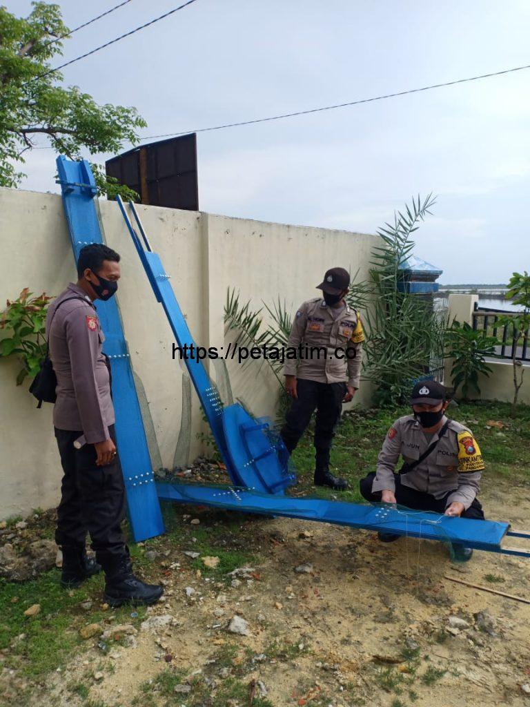 Polisi Bubarkan Paksa Lomba Kelereng di Desa Apa’an, Pangerangan