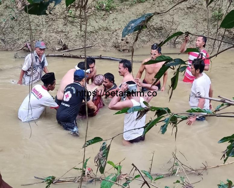 Akibat Terseret Arus, Rukman Korban Tenggelam di Sungai Daleman Telah Ditemukan