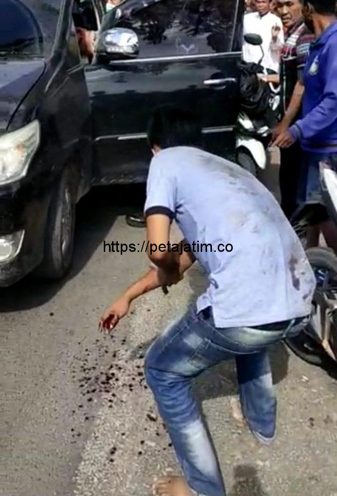 Insiden Berdarah di Ketapang Viral di Group WA, Seorang Pria Terluka Tangannya