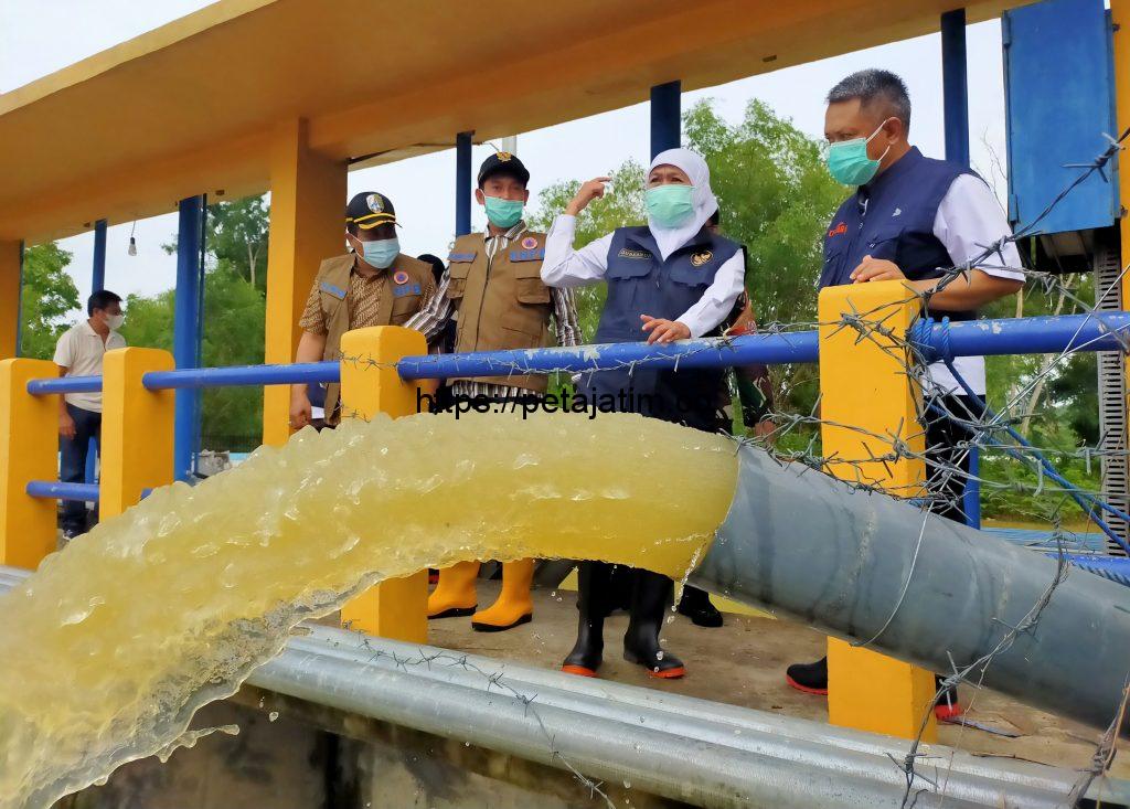 Pemeliharaan Pompa Air Sungai Kali Kamoning Sampang Dianggarkan Rp 1,7 Miliar