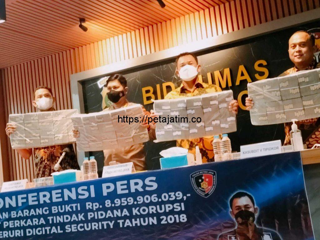 40 Orang Diduga Terlibat Korupsi PT PDS, Tipikor Ditkrimsus Polda Metro Jaya Amankan Rp 8,95 Miliar