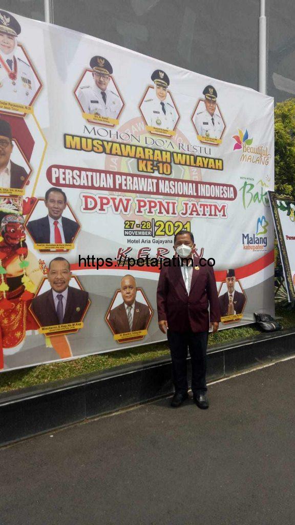 Romseh Ketua PPNI Sampang Bertekad Perjuangkan Nasib Anggotanya di Muswil ke 10 di Malang