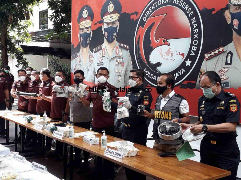 Polda Metro Jaya Gagalkan Peredaran Narkoba Jaringan Internasional, 39 Orang Pelaku Diamankan
