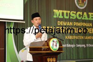 Wabup Abdullah Hidayat Hadiri Muscab-IX DPC PPP Sampang
