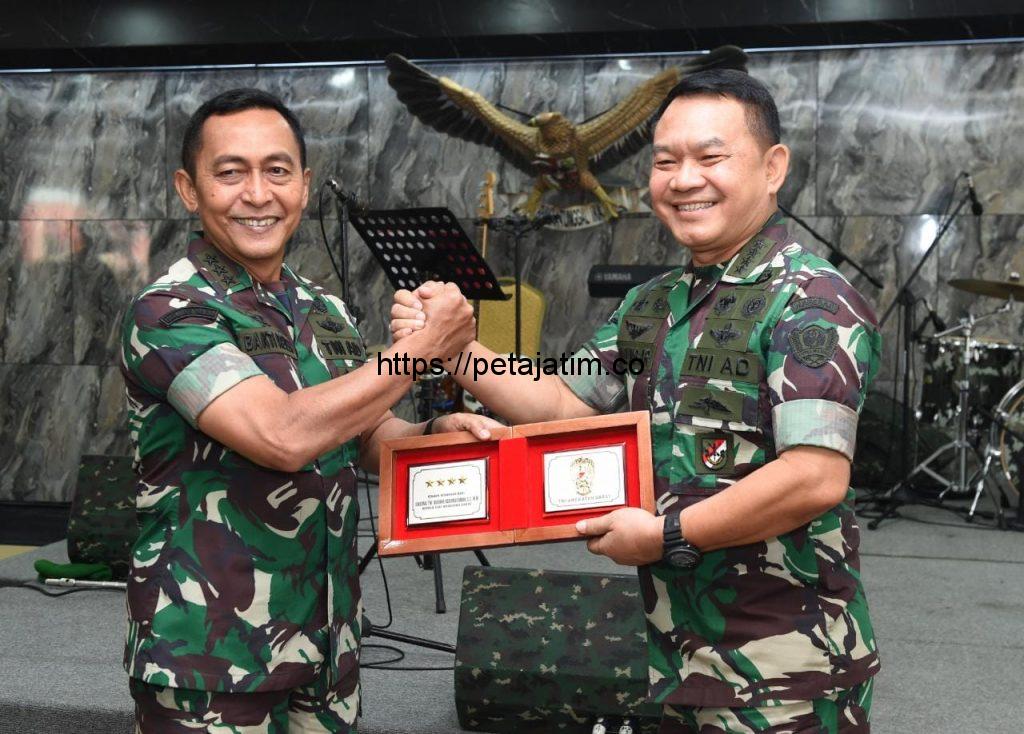 Kasad Pimpin Sertijab Wakasad Mayjen Agus Subiyanto, Letjen Bakti Agus Fadjari Danjen Akademi TNI
