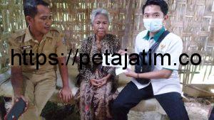 Nenek Sebatang Kara Asal Kedungdung di Kunjungi Dinsos PPPA Sampang dan Baznas