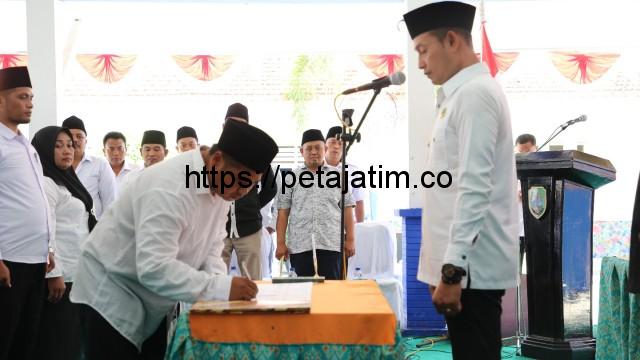 Pesan Wabup Abdullah Hidayat di Acara Pelantikan Anggota BPD Kecamatan Torjun