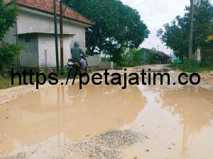 Potret Infrastruktur Jalan di Sampang, Musim Kemarau Berdebu, Hujan Berlumpur