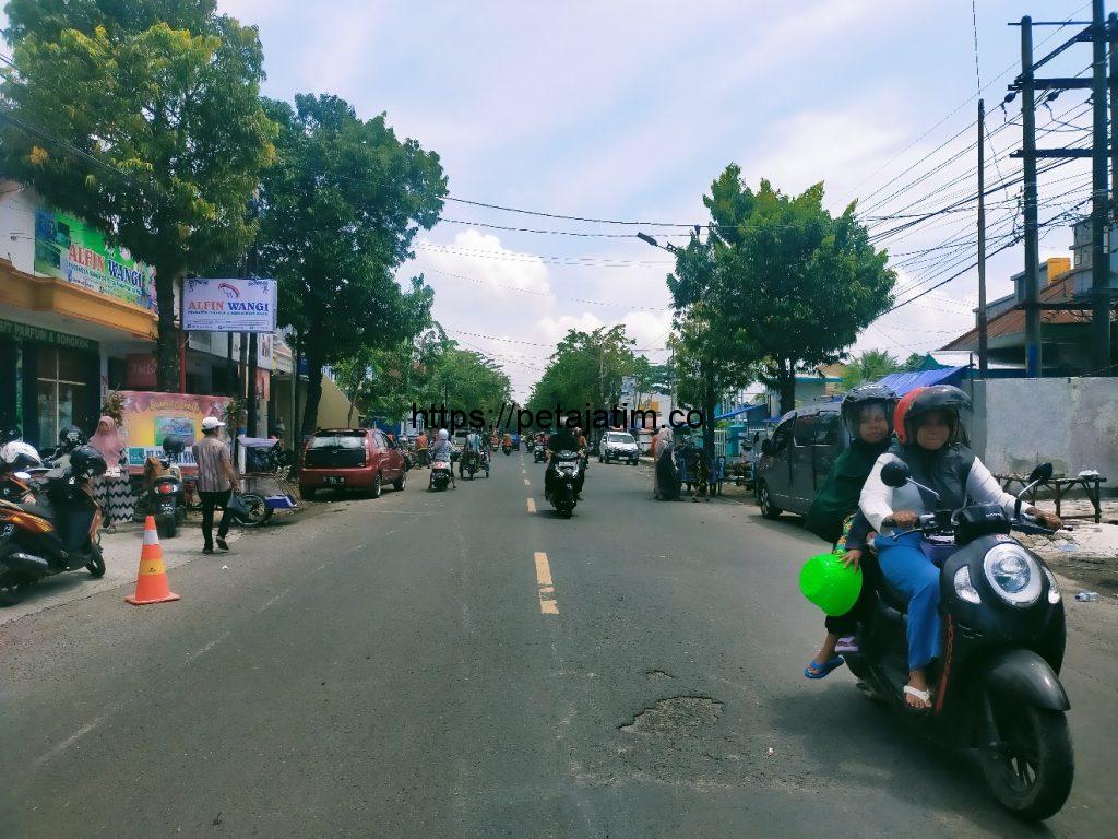 Jalan KH Hasyim Ashari dan Trunojoyo Kota Sampang Akan di Rigid Beton