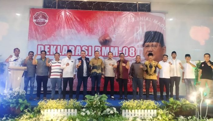 Relawan BMM-08 Komitmen Menangkan Prabowo Subianto di Pilpres 2024