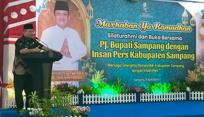 Silaturahmi Ramadhan, Pj Bupati Sampang Ajak Insan Pers Kolaborasi Bangun Daerah