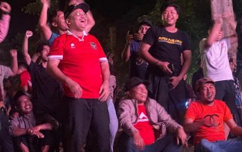 Pj Bupati Sampang Nobar Piala Asia U23 Timnas Indonesia vs Iraq