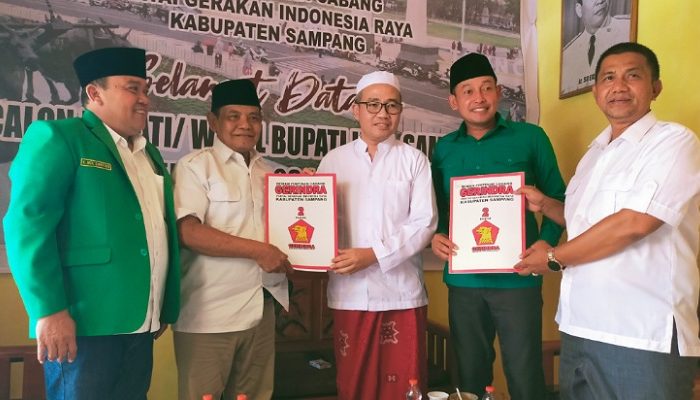 Tancap Gas, Gus Mamak-Abdullah Hidayat Ambil Formulir Dua Partai Sekaligus