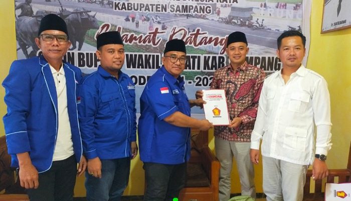 Pilkada Sampang 2024, Ketua DPC Demokrat Daftar Bacawabup ke Gerindra