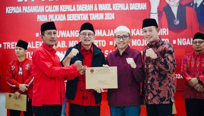 Kiai Mamak-Abdullah Hidayat Terima Rekom PDI Perjuangan, Ini Pesan DPD PDIP Jatim