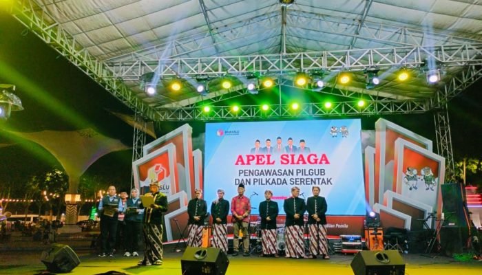 Bawaslu Sampang Gelar Puncak Apel Siaga Pengawasan Pemilu 2024