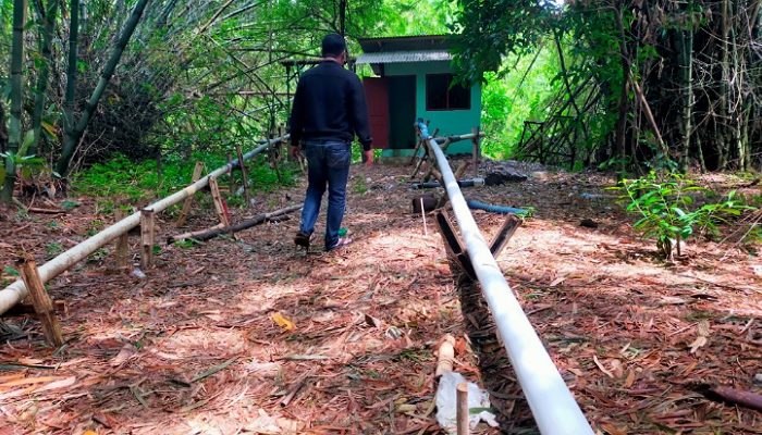 Proyek Irigasi Pompa Milik Disperta KP Sampang Disinyalir Tak Sesuai RAB